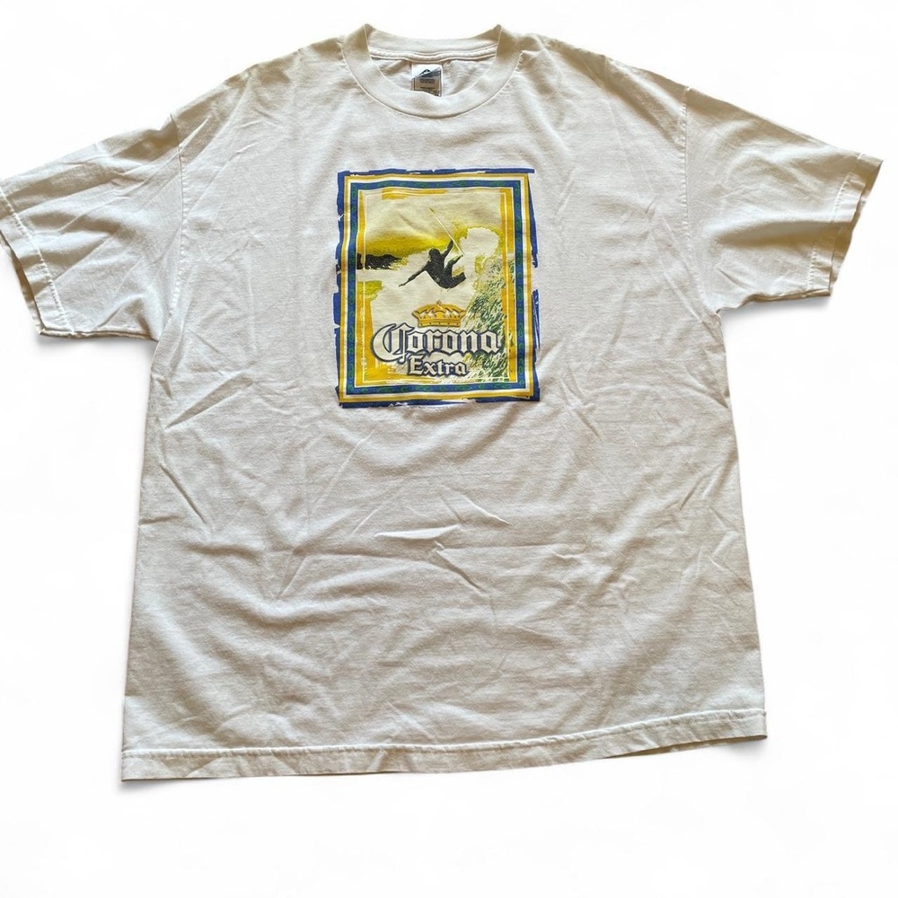 Corona Extra Graphic Tee - Cream